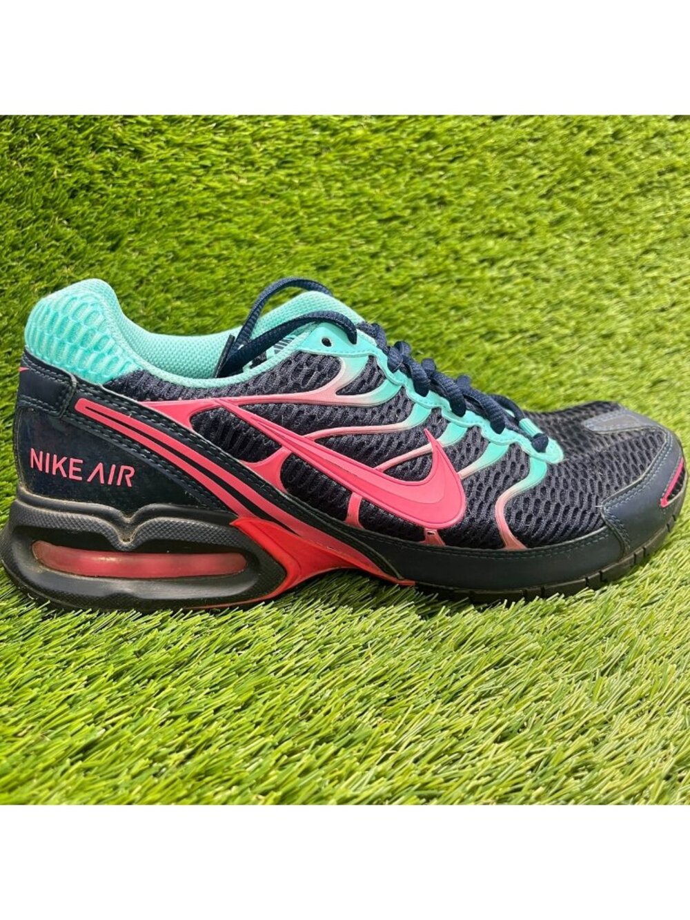 Nike Air Max Torch 4 Womens Size 11 Blue Pink Athletic Running Shoes Sneakers